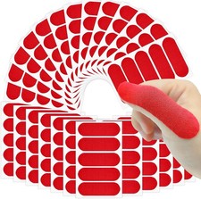 Birllaid 120PCS Bowling Thumb Tape Finger Red