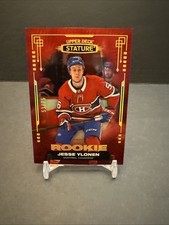 2021-22 Upper Deck STATURE ROOKIE #102 Jesse Ylonen CANADIENS 53/75 EX/NM