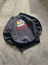 Vintage 90s Champion Reverse Weave NBC Sports Embroidered Crewneck Sweatshirt