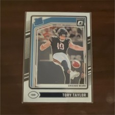 2024 Panini Donruss Optic Rated Rookie Tory Taylor #278 Chicago Bears Football