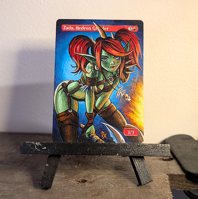Zada, Hedron Grinder - Full Art / Altered -  MTG