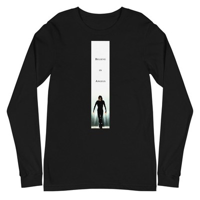 MerchMoment The Crow - Crime Noir Long Sleeve T-Shirt L/S Shirt Black New