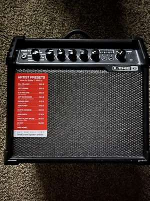 Line 6 Spider V 20 MKII Modeling Electric Guitar Amplifier