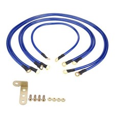 Car Grounding Kit Universal 5-point Auto Earth Cable System Ground Grounding