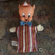 1964 Porky Pig Hand puppet Pull String Talker...