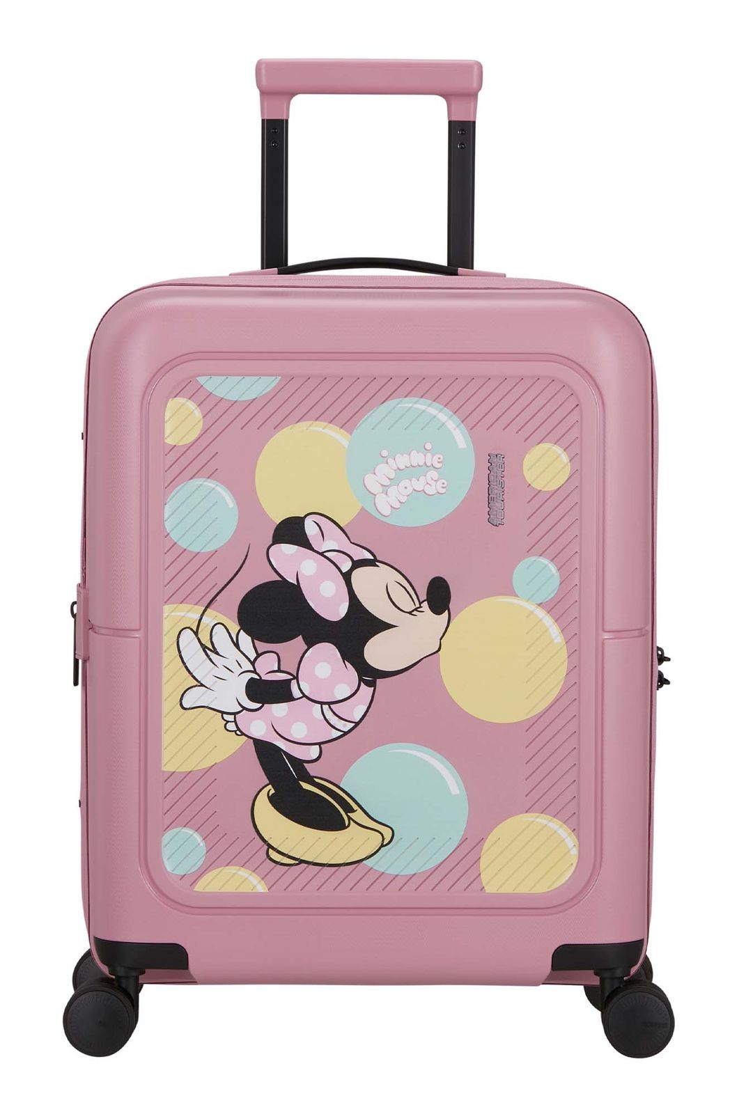 American Tourister Disney Spinner 55 / 20 EXP TSA Minnie Bubbles