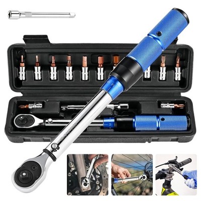Drehmomentschlüssel Fahrrad 1/4'' 1-25 NM ±3% Motorrad Set Ratsche Motorrad Bike