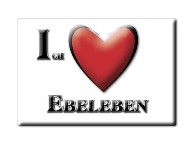 Ebeleben, Kyffhäuserkreis, Thüringen - Kühlschrankmagnet Deutschland