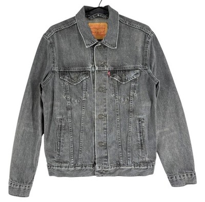 Vintage LEVI'S STRAUSS & CO Herren 72334 - Denim Truckerjacke Größe S