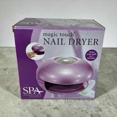 Magic Touch Nail Dryer Spa Essentials Portable Manicure Dryer Purple