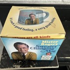 Mister Rogers Sweater Changing Mug Hot Beverage Cardigan Changes Neighbor NIB — photo 1