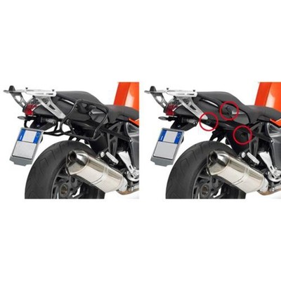 GIVI PLXR691 V35 RAPID RELEASE SIDEFRAMES