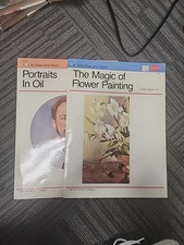  2 Walter Foster How To Draw And Paint. Flower Painting Portraits In Oil