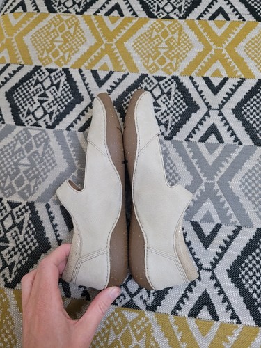 Worn Twice Stone Clarks Artisan Nubuck Mary Jane Comfort Shoes Size 4 EU 37 - Picture 8 of 18