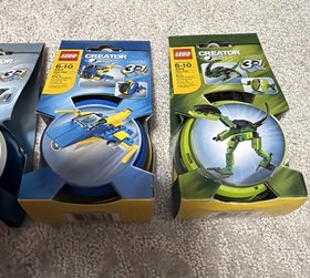 LEGO X-Pod Creator Collection 4415 4416 4417 4418 Auto Robo Aero Dino Pods - NEW