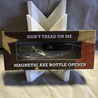 Rough Rider Magnetic Axe Bottle Opener 'Don't Tread On Me' RR2721 Metal