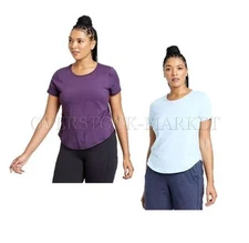 NEW! WOMEN ALL IN MOTION ESSENTIAL SS MOISTURE WICKING T-SHIRT! SO SOFT! VARIETY