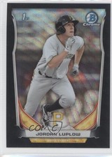 2014 Bowman Draft Chrome Black Wave Refractor Jordan Luplow #CDP100 3q5