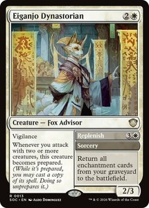 Eiganjo Dynastorian #13 Commander: Secrets of Strixhaven Rare