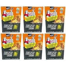 Dave's Killer Bread Peanut Butter Chocolate Chunk Protein Bars 4 Count Lot of 6