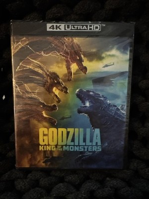Godzilla: King of the Monsters 4k Ultra HD + Blu-Ray, 2019 New
