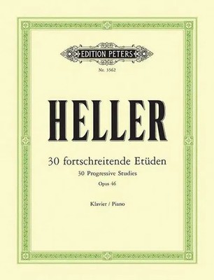 30 Progressive Studies Op. 46 | Stephen Heller | Taschenbuch | Edition Peters