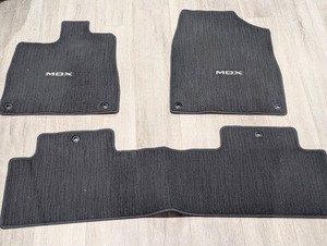 OEM Acura MDX Carpet Floor Mats Black 2014–2020 Genuine Factory Set 3