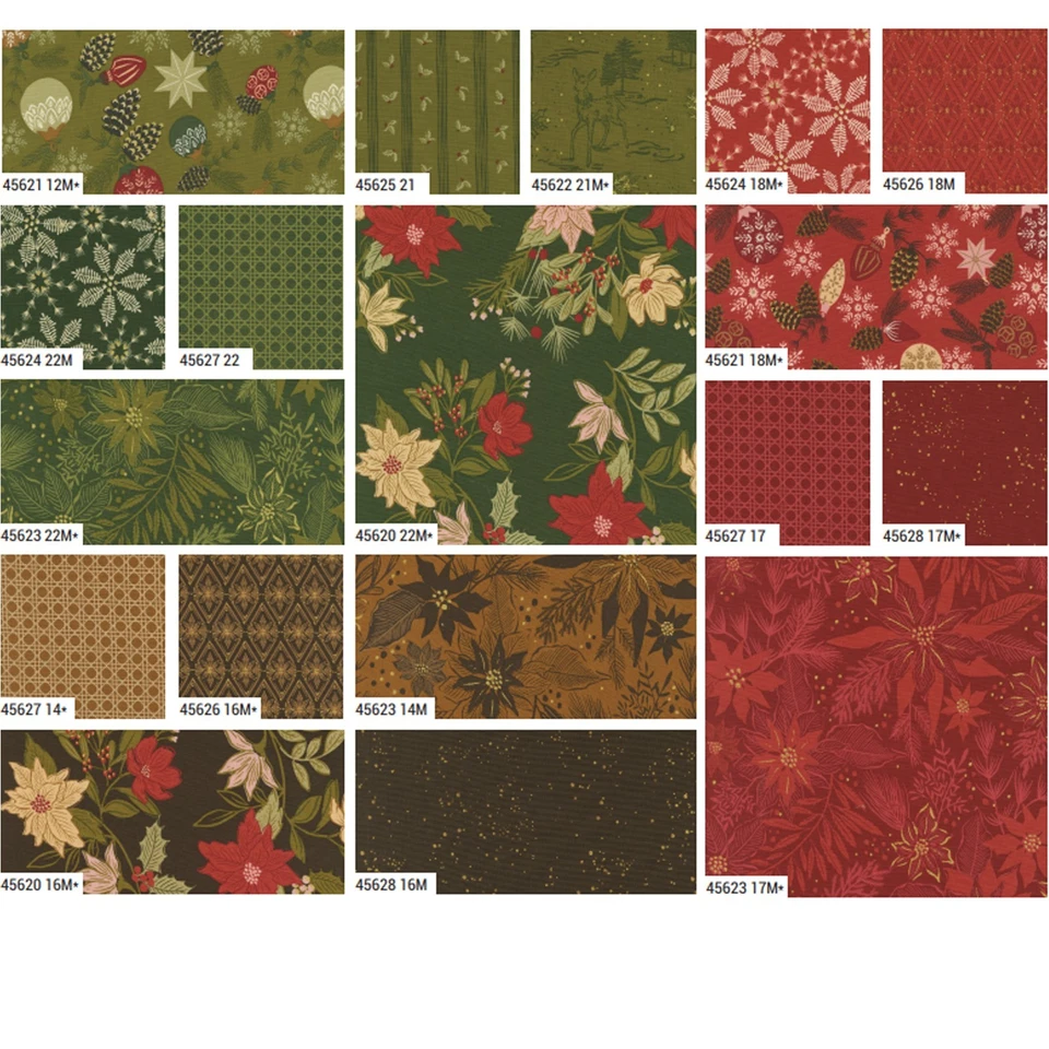 Old World Yuletide Layer Cake by Fancy That Design House for Moda Fabrics - Image 4 of 4