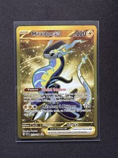 Carte Pokémon Miraidon EX 253/198 Secrète Gold Écarlate Et Violet  SVI FR NEUF