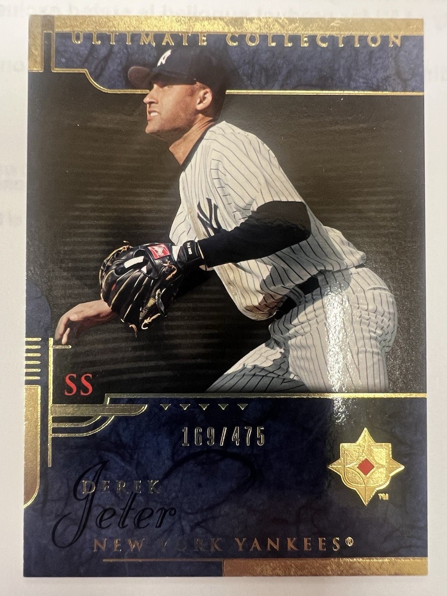 ☆激レア☆【upper deck】hit brigade DEREK JETER 2005 Upper Deck Derek Jeter Ultimate Collection Insert /475
