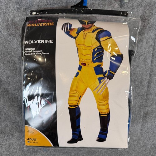 Spirit Halloween Adult Wolverine XL Costume Deadpool Wolverine 2024