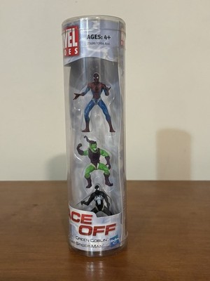 Marvel Heroes Face Off 3 Pack featuring , 2 Spider-Man, Green goblin