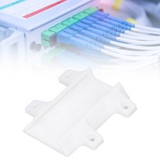 Ethernet Adapter Wall Mount White ABS Sturdy Structure Secure Mounting Ethernet