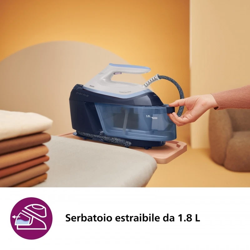 Ferro da Stiro a Caldaia Philips PerfectCare Serie 6000 6,5 bar 2400 W Compatto, fotografia 12 di 19