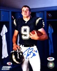 Drew Brees Signed 8x10 Photo auto autograph 1st pro signing PSA DNA w/ ticket