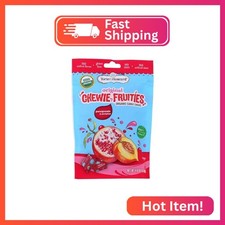 Torie & Howard Chewie Fruities Organic Candy Pomegranate & Nectarine, 4 Ounce Ba