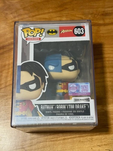 Funko Pop! Batman/Robin (Tim Drake) #603 with Protector - NEW IN HAND - LE 1200