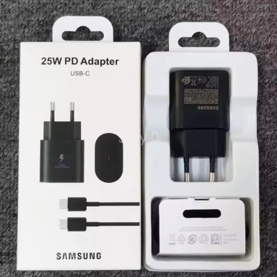 Original Samsung 25W Super Schnellladegerät Netzteil Galaxy S25 S23 S20+ A55 A53