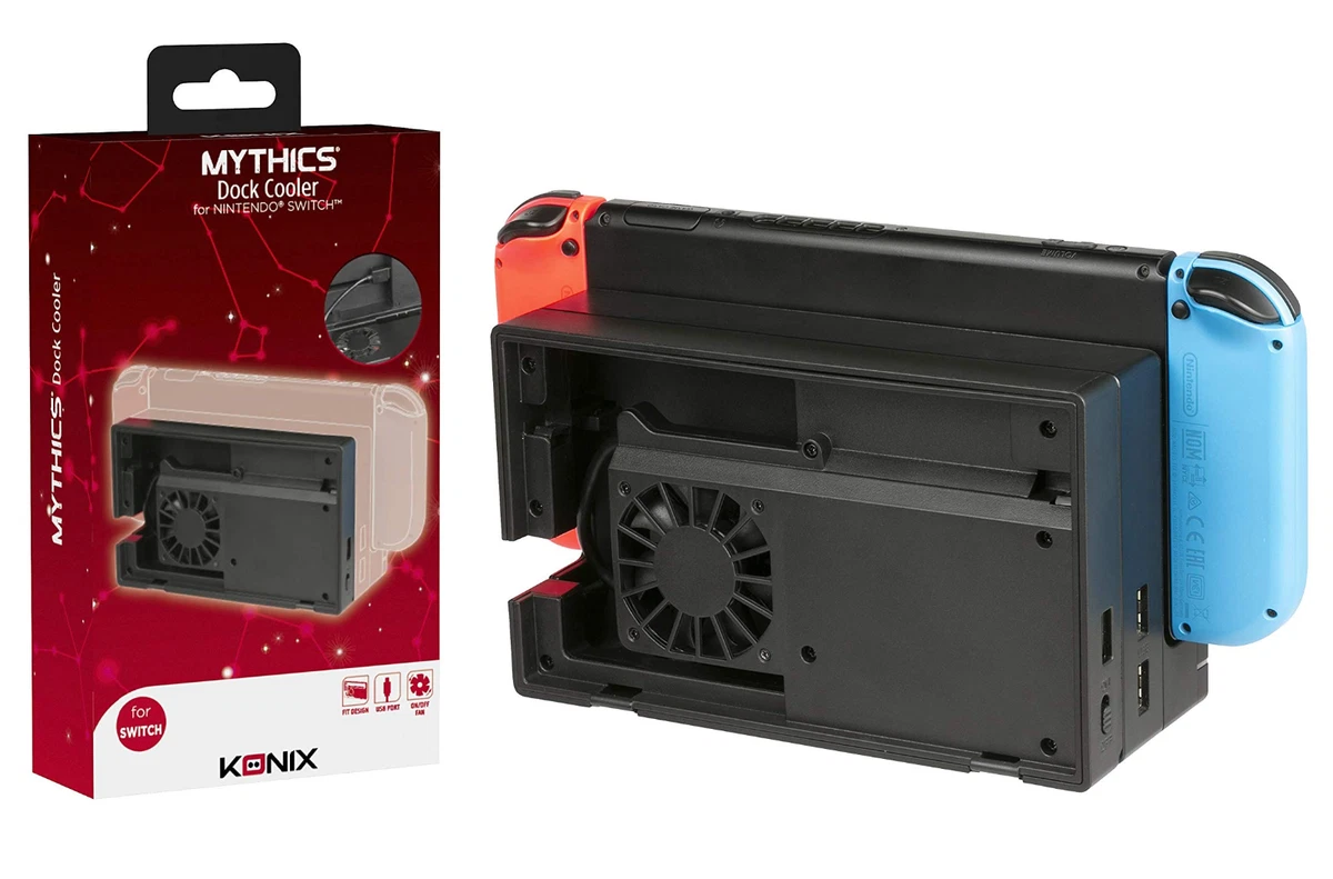 Nintendo Switch Dock Cooler USB Cooling Device Console Fan Station Attachment