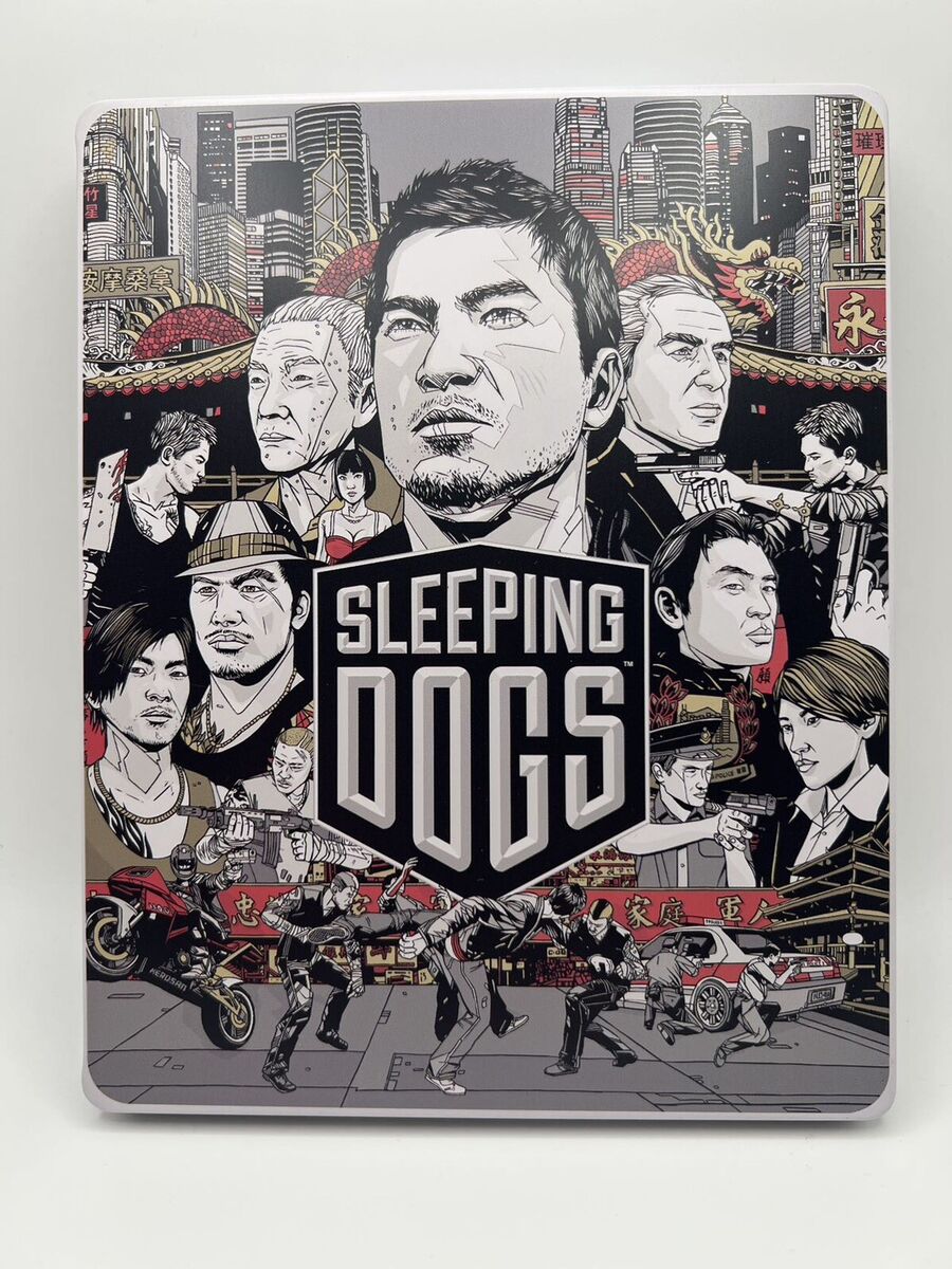 Sleeping Dogs Custom Made Steelbook Case for PS4/PS5/Xbox Case