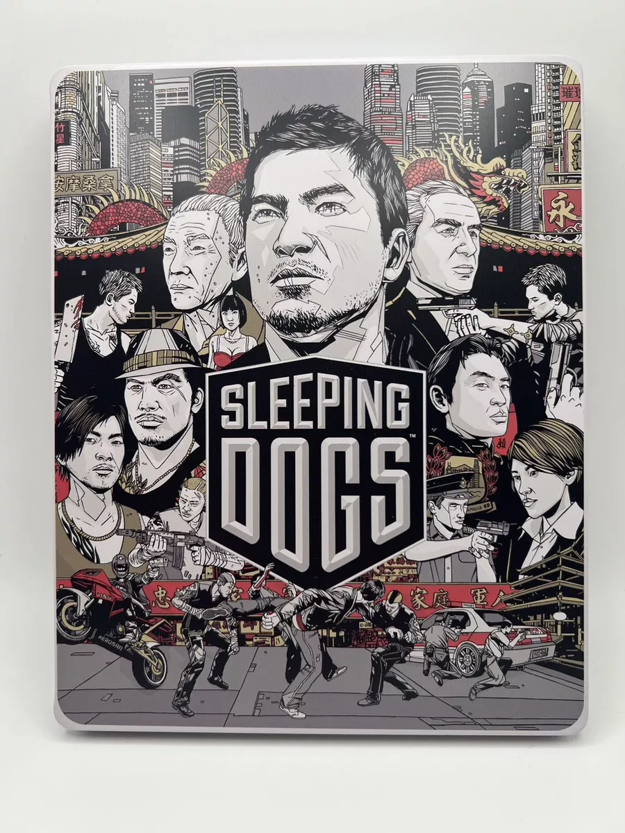 Sleeping Dogs Custom Made Steelbook Case for PS4/PS5/Xbox Case Only