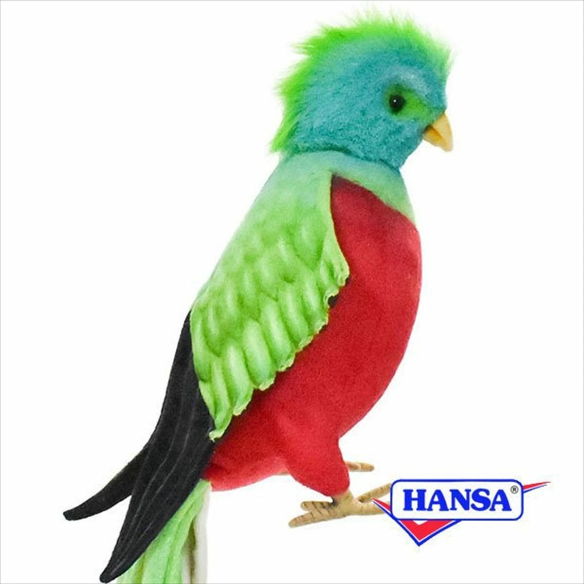 HANSA QUETZAL Stuffed Doll Plush Toy RESPLENDENT BH8143 real cutie bird