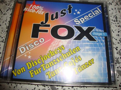 100 % Disco Fox Just Fox Disco Special Doppel CD