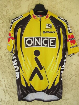 ONCE O.N.C.E Vintage GIORDANA Radtrikot camiseta shirt trikot maglia XL