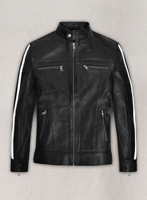 Leon Kennedy Resident Evil: Vendetta Leather Jacket Celebrity Wear