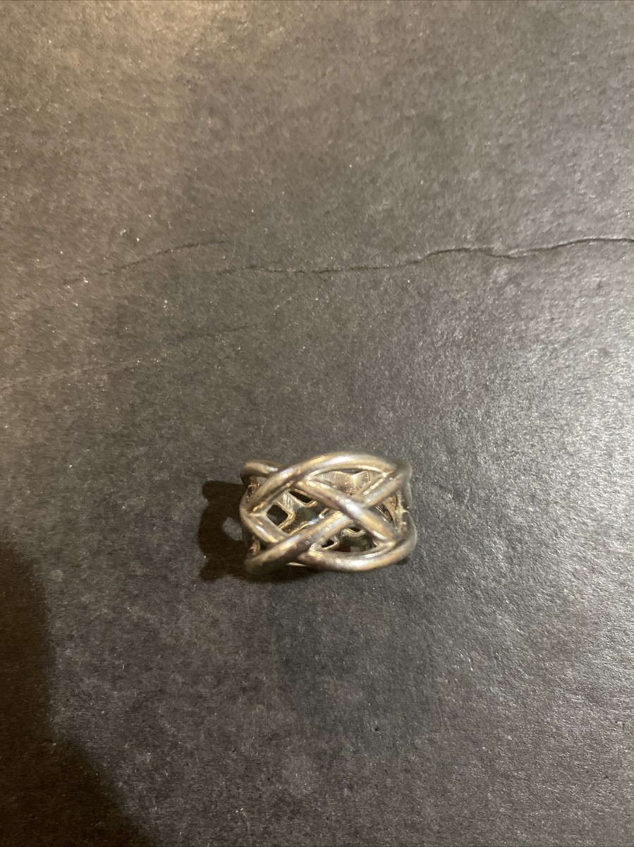 Tiffany & Co Sterling Silver Braided Celtic Knot Weave Ring Tiffany & Co Sterling Silver Braided Celtic Knot Weave Ring