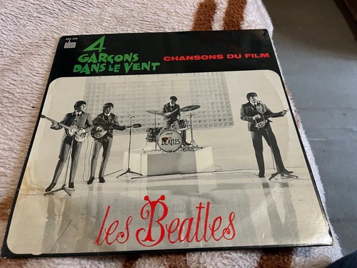 LP THE BEATLES 4 GARCONS DANS LE VENT HARD DAY'S NIGHT orig MONO ODEON OSX 226