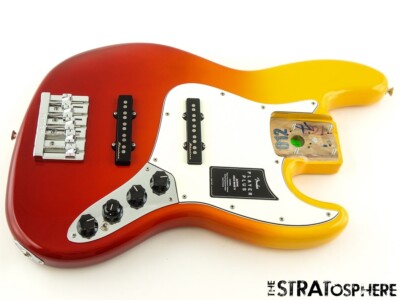 Fender Player Plus Active Jazz J Bass V 5 LOADED BODY, Noiseless Tequila Sunrise
