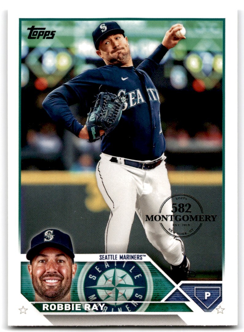 2023 Topps 582 Montgomery Club Robbie Ray Seattle Mariners #235