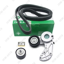 INA 022145299E Belt Drive Kit For Audi Q7 Volkswagen CC Touareg Porsche 3.6L